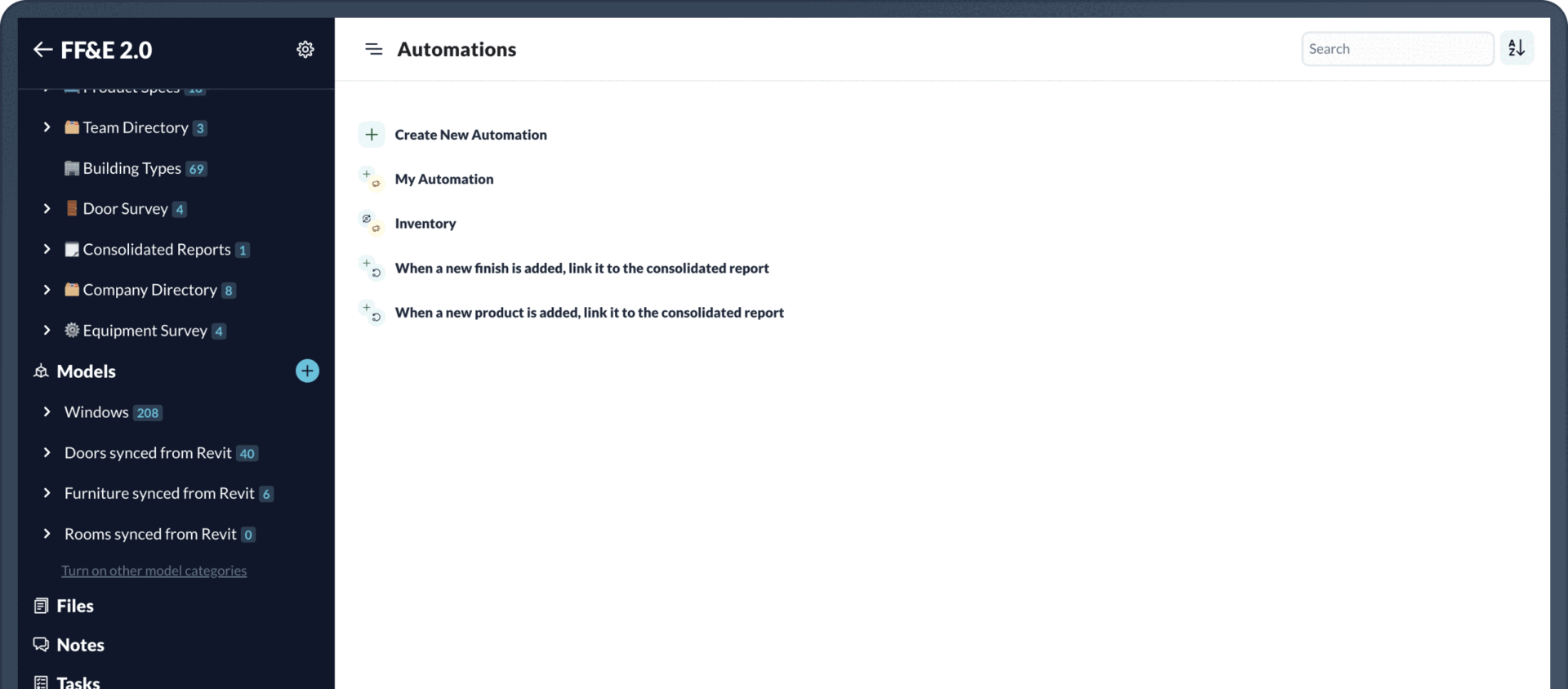 An animation of Layer's click and choose automation building tool